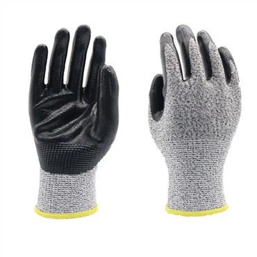 Gant résistant aux coupures enduit de nitrile 13G