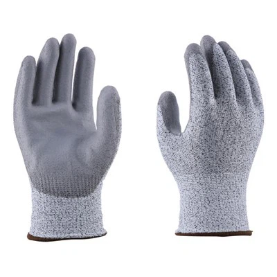 Gants résistants aux coupures en fibre PE de résistance moyenne