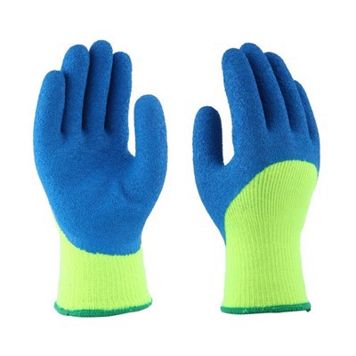 Gants d'hiver enduits de latex trempés de type 3/4